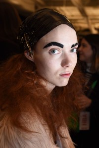 Backstage at Hood by Air RTW Fall 2016
