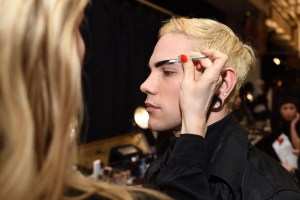 Backstage at Hood by Air RTW Fall 2016
