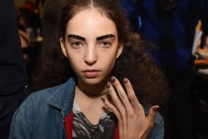 Backstage at Hood by Air RTW Fall 2016