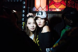 The scene at Flash Factory for Jeremy Scott Fall 2016 After Party