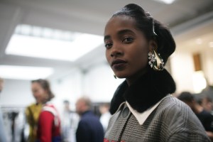 Backstage at Marni Fall 2016