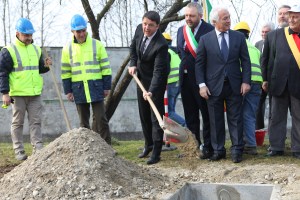 Matteo Renzi and Roberto Martone