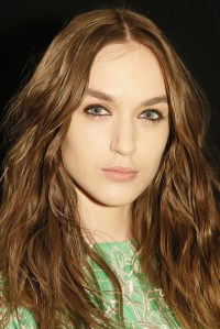 Backstage at Monique Lhuillier RTW Fall 2016