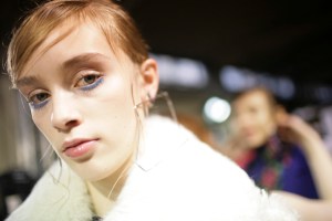 Backstage at MSGM Fall 2016