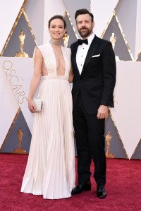 Olivia Wilde and Jason Sudeikis 2016 Oscars