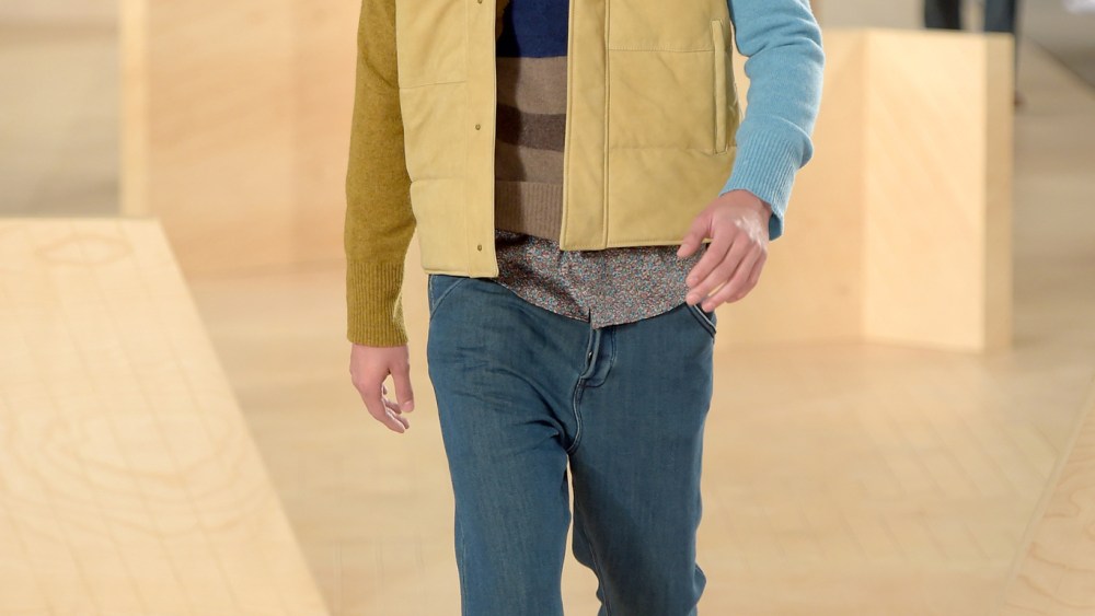 A look from the Perry Ellis fall collection.