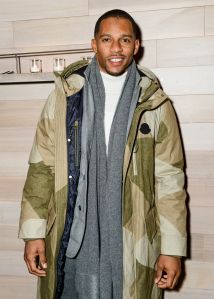 Victor Cruz at Moncler Grenoble Dinner Party, Fall Winter 2016, New York Fashion Week, America - 13 Feb 2016