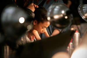 Backstage at Rodarte RTW Fall 2016