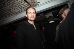 Alexander Skarsgård at Rodarte show after party, Fall Winter 2016, New York Fashion Week, America - 16 Feb 2016