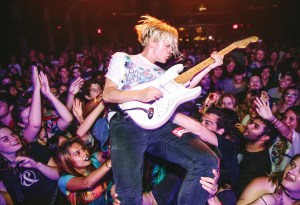 Max Becker performing at the Teragram Ballroom in September 2015