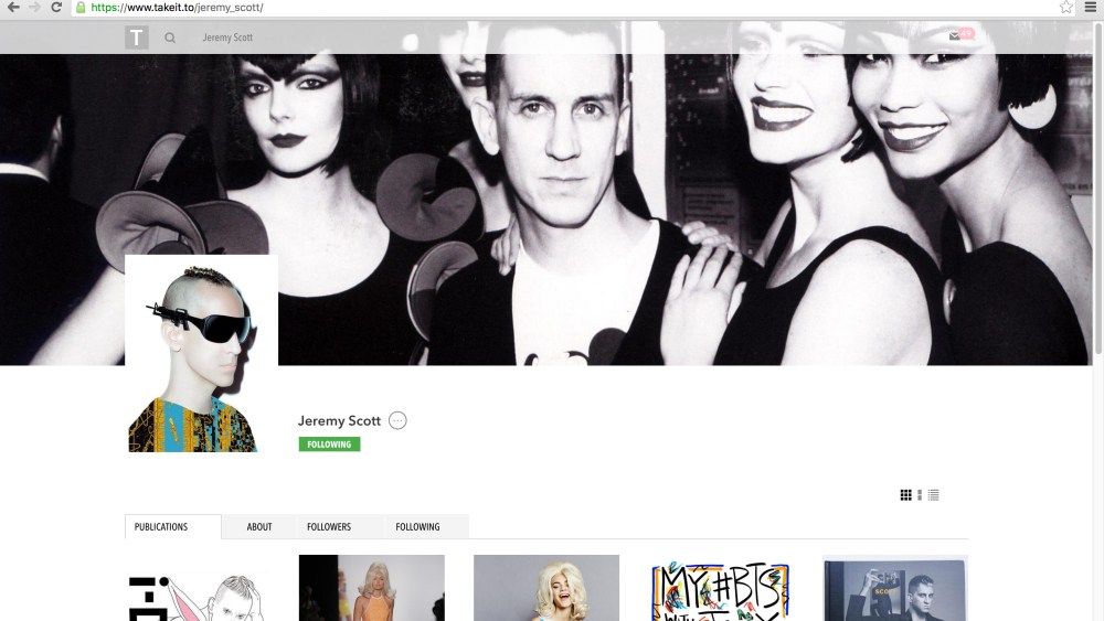 Blogging Platform Take It To is Designed By, For Creatives