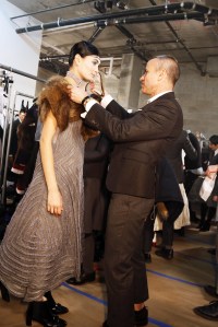 Backstage at Thom Browne RTW Fall 2016