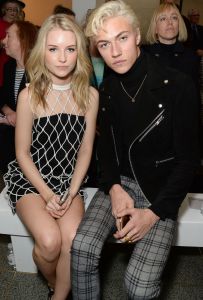 Lottie Moss and Lucky Blue Smith