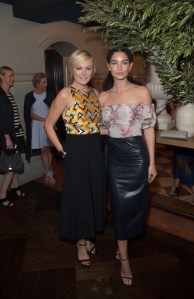 Malin Akerman and Lily Aldridge 2016 Vanity Fair And Stuart Weitzman Luncheon For Elizabeth Banks