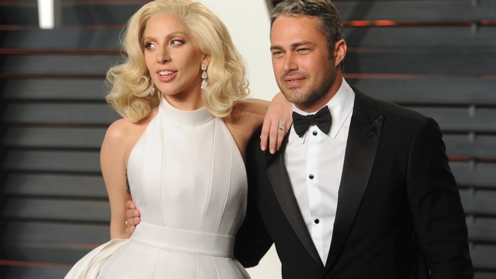 Lady Gaga and Taylor Kinney 2016 Oscars Vanity Fair After Party
