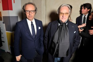 Andrea and Diego Della Valle The Next Talents  MFW AW 16