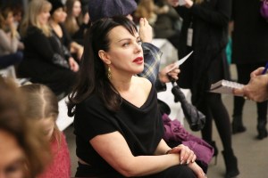 Debi Mazar Front Row at Zac Posen RTW Fall 2016