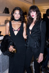 Shanina Shaik and Georgia Fowler