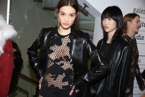 Backstage at Anthony Vaccarello RTW Fall 2016