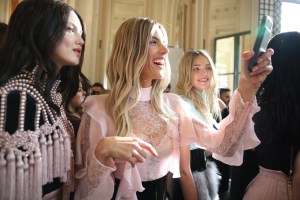 Backstage at Balmain RTW Fall 2016