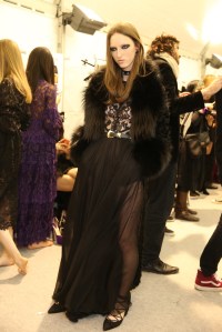 Backstage at Elie Saab RTW Fall 2016
