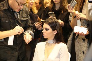 Backstage at Elie Saab RTW Fall 2016