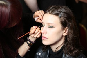 Backstage at Emanuel Ungaro RTW Fall 2016