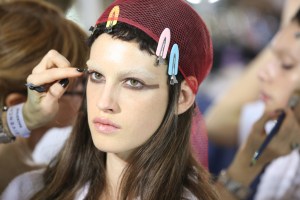 Backstage at Givenchy RTW Fall 2016
