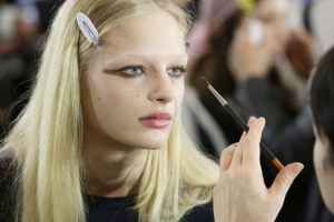 Backstage at Givenchy RTW Fall 2016
