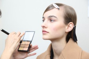 Backstage at Mugler RTW Fall 2016
