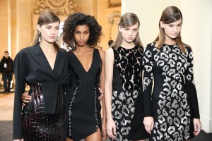 Backstage at Mugler RTW Fall 2016