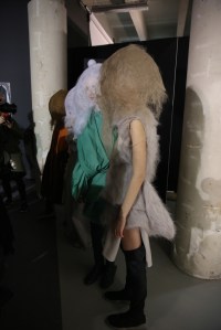 Backstage at Rick Owens RTW Fall 2016