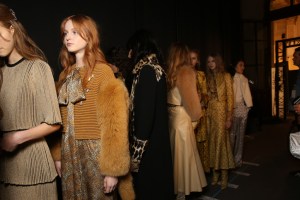 Backstage at Sonia Rykiel RTW Fall 2016