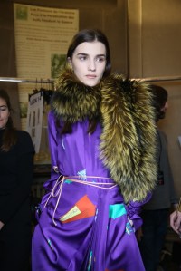Backstage at Vionnet RTW Fall 2016