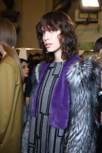 Backstage at Vionnet RTW Fall 2016