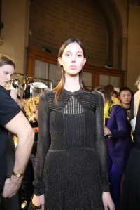 Backstage at Vionnet RTW Fall 2016
