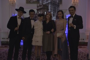 Xu Fengli, Tracy Wang, Huang Xiaohui, Phyllis Logan, Ms. Paris, and Gu Jiang