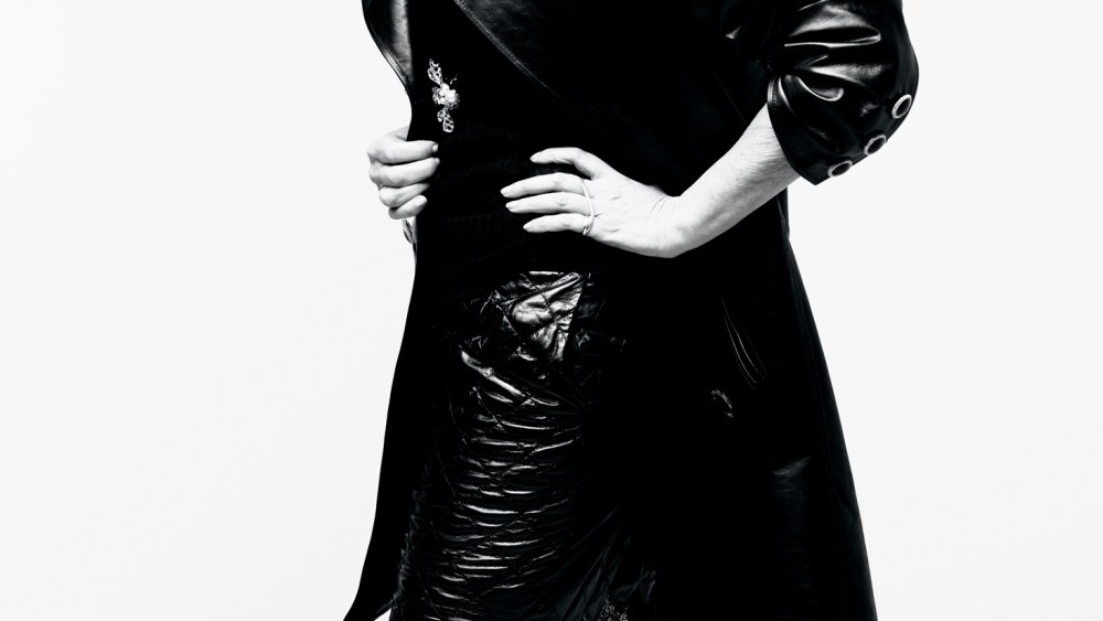 Carine Roitfeld photo shot by Karl Lagerfeld