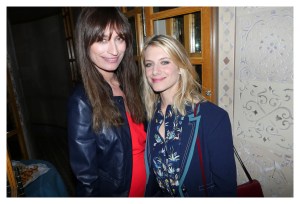 Caroline de Maigret and Mélanie Laurent