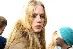 Backstage at Chloé RTW Fall 2016