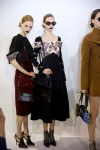 Backstage at Christian Dior RTW Fall 2016