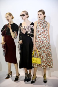 Backstage at Christian Dior RTW Fall 2016