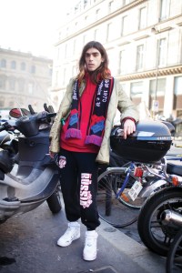 Gosha Street Style in Paris
