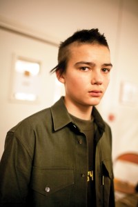 Backstage at the Gosha Fall 2016 show