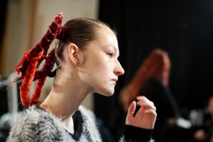 Backstage at Haider Ackermann RTW Fall 2016