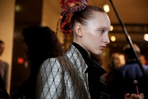 Backstage at Haider Ackermann RTW Fall 2016