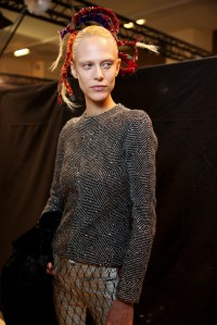 Backstage at Haider Ackermann RTW Fall 2016