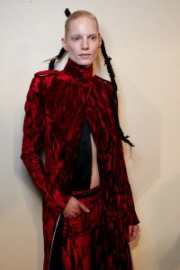 Backstage at Haider Ackermann RTW Fall 2016