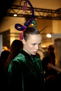 Backstage at Haider Ackermann RTW Fall 2016
