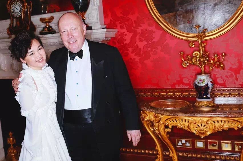 Tracy Wang Julian Fellowes